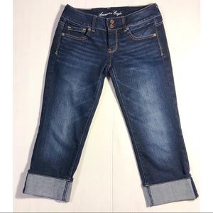AE American Eagle Artist Stretch Crop Jeans 4 LIKE NEW